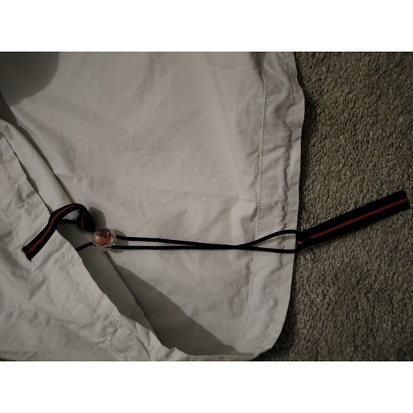 Levi's SilverTab Button Shirt White/Beige Short Sleeve Men XL Hidden Pocket - Picture 9 of 9